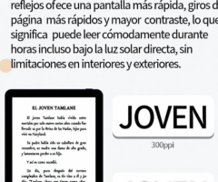 lector de libros electrónicos 1tb sd expandible.